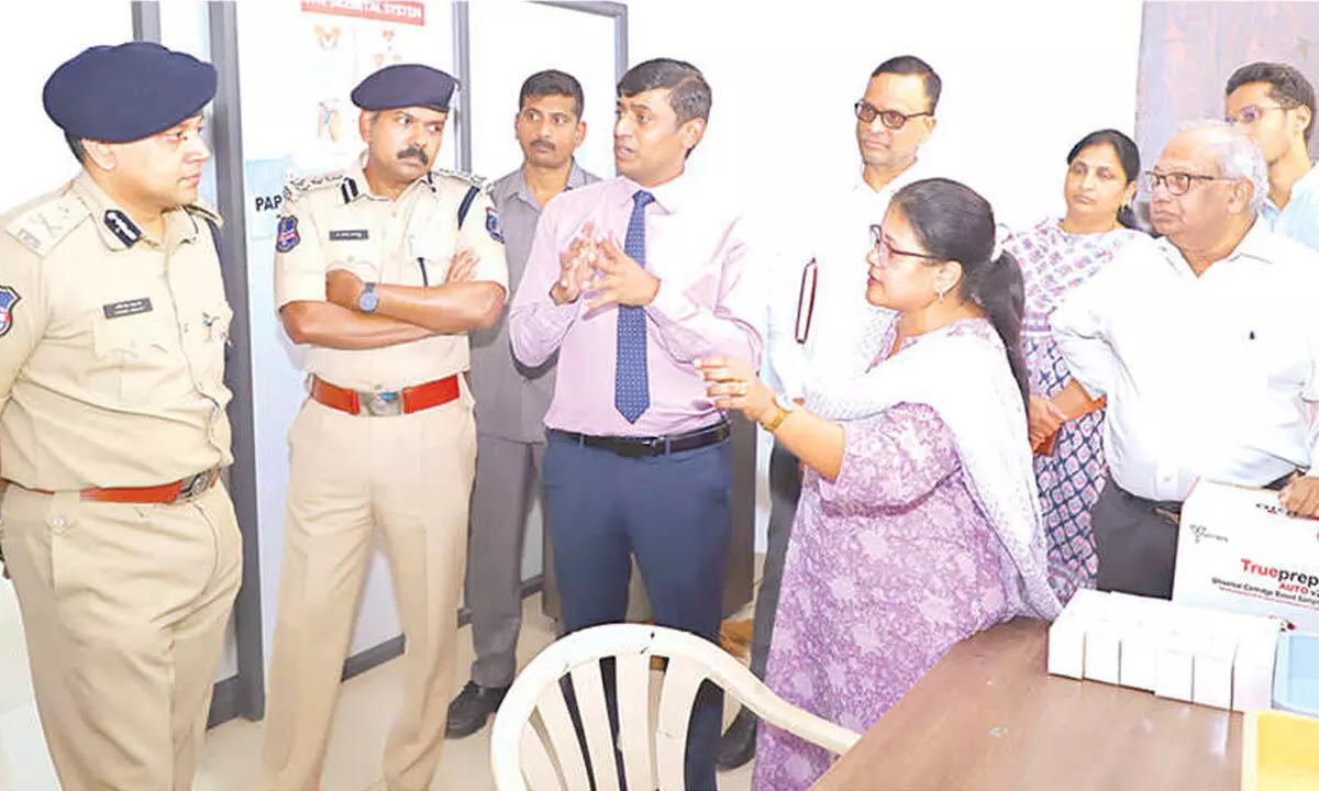 SCSC, Grace Cancer Foundation launch cancer screening for Cyberabad police