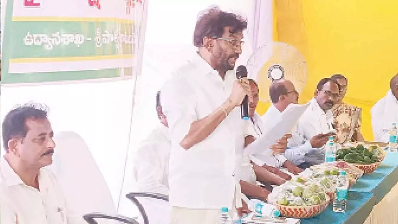 Govt giving top priority to horticulture cultivation: MLA Somireddy