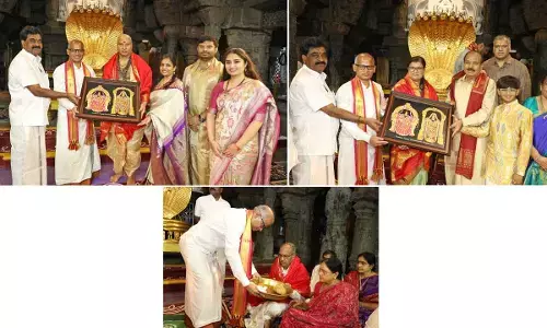 Bhanu, two more sworn in as TTD board members