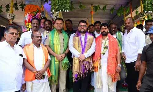 Grandly Hanuman Idol Installation in CM’s Hometown