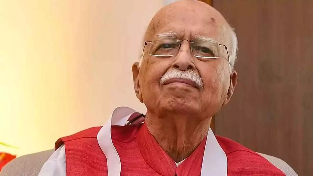 Veteran BJP leader: Advani turns 97