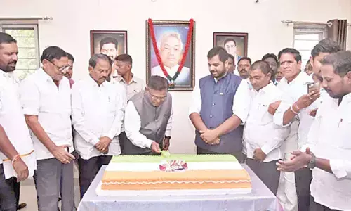 CM Revanth birthday celebrated grandly in Bellampally