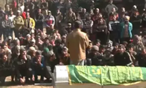 J&K: Tearful adieu for slain VDC members in Kishtwar