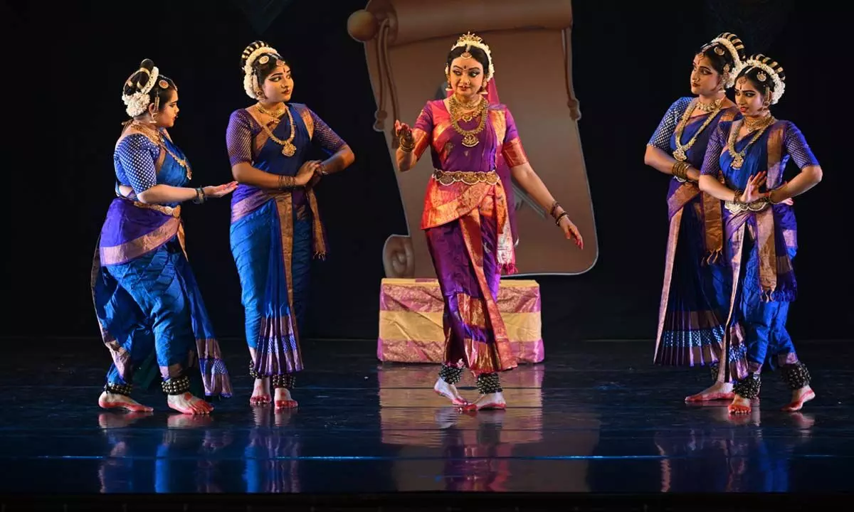 A captivating Kuchipudi ballet celebrating divine love and valour