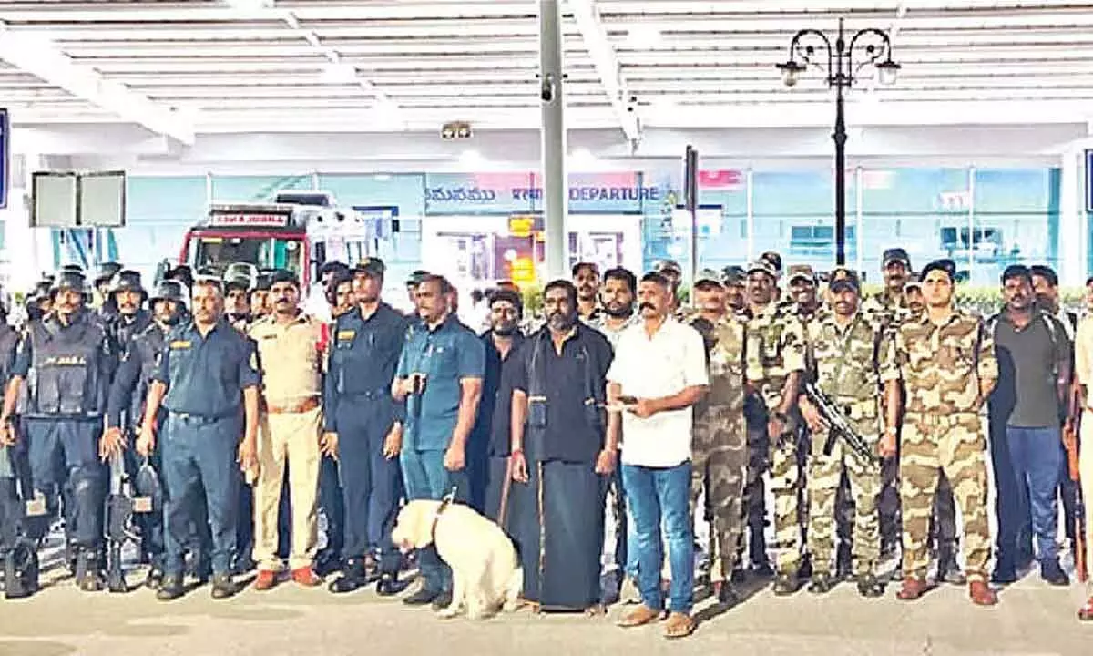 OCTOPUS conducts mock drill at Tirupati airport