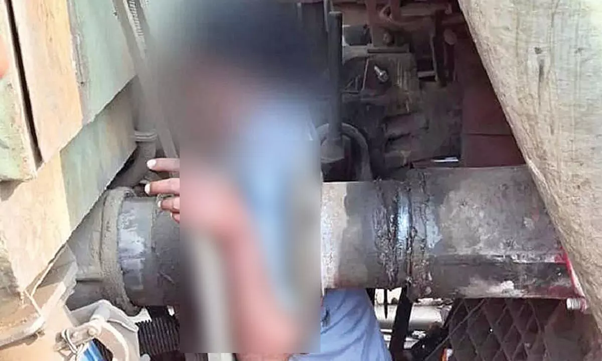 Railway employee crushed to death