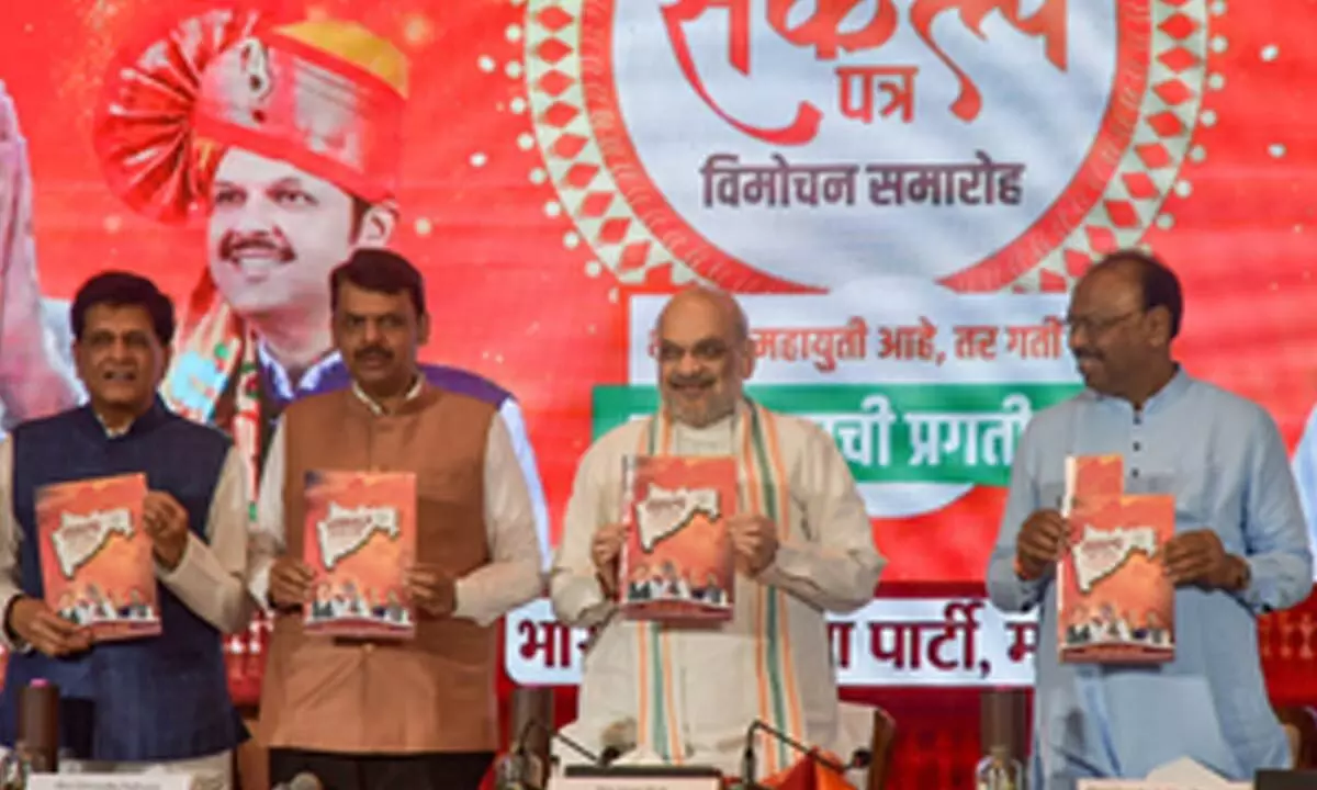 BJP’s promises for Maha: Law against forced conversion, skill census, free ration