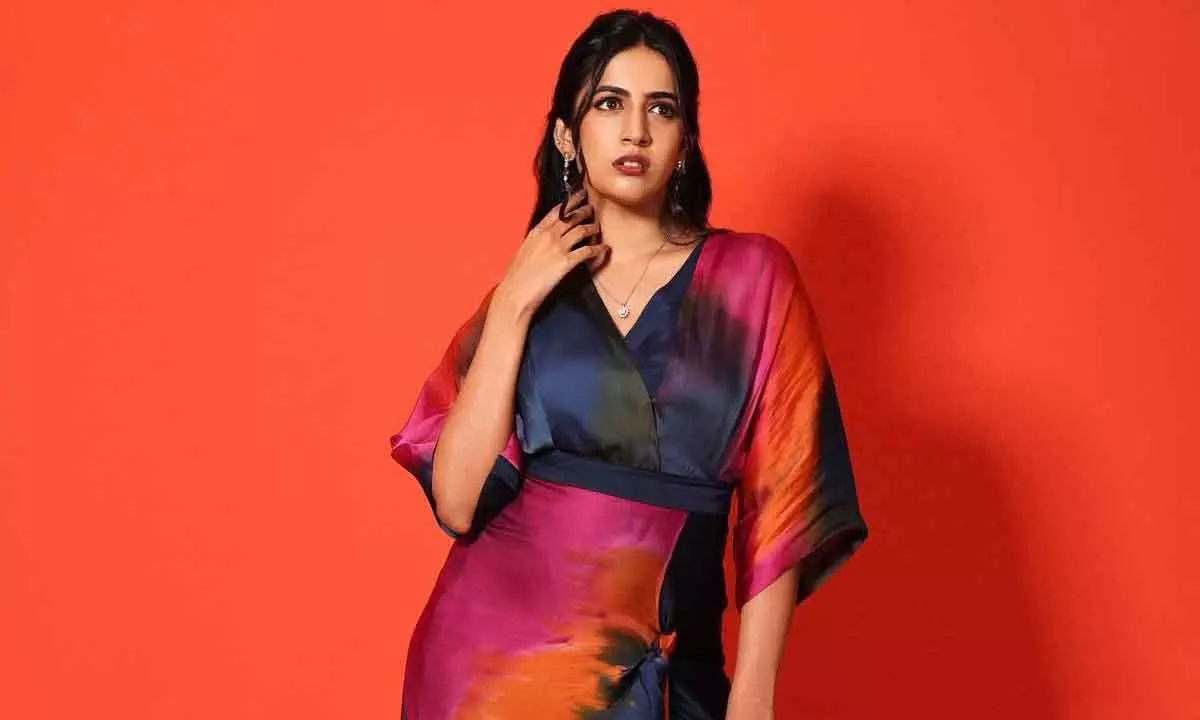 Niharika dazzles in a chic wrap dress