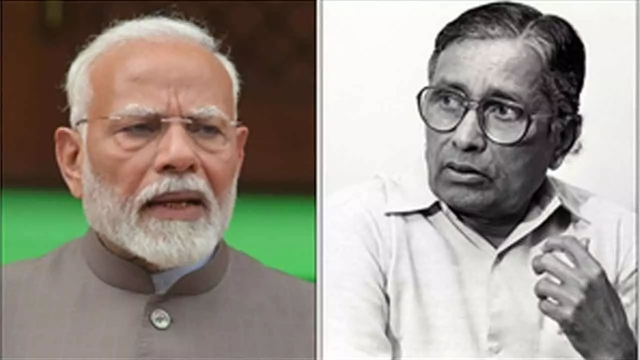 PM Modi pens message for Padma Vibhushan Sundarlal Patwa on latters centenary celebrations