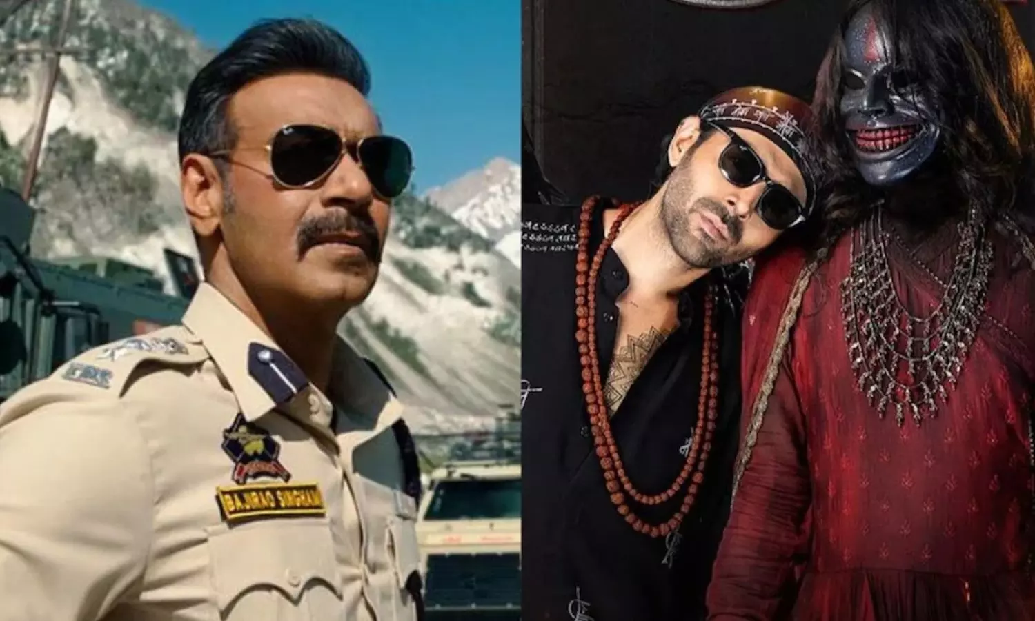 Bhool Bhulaiyaa 3 vs Singham Again Box Office: Day 10 Collections