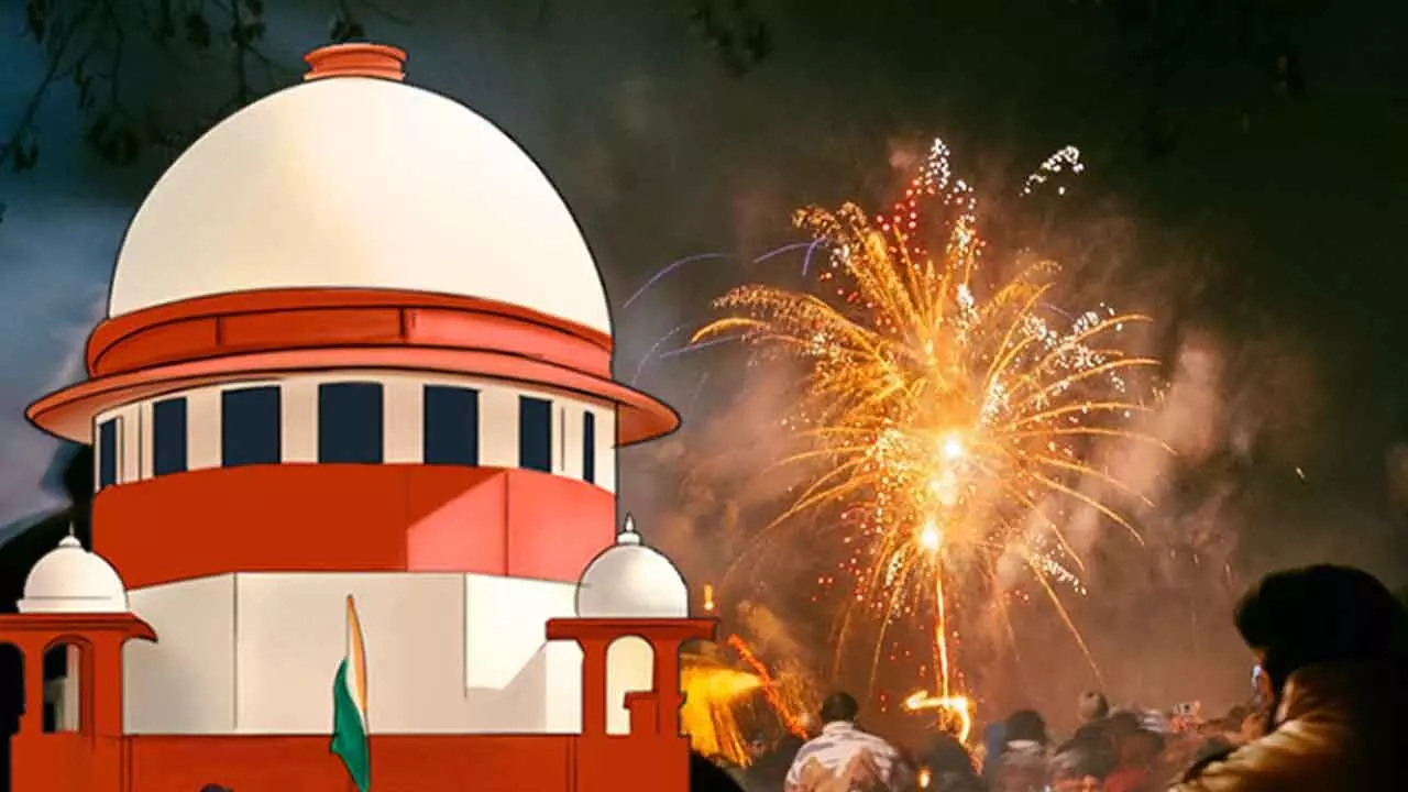 Firecracker Ban : No religion promotes pollution says SC