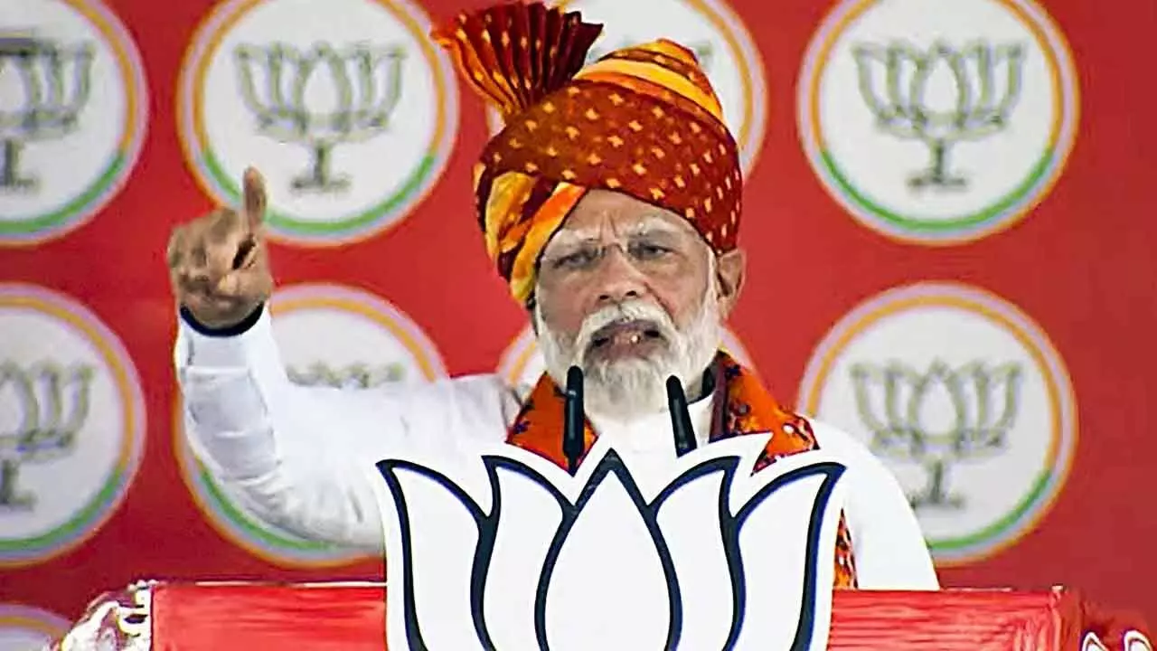 PM Modi slams Cong on quota