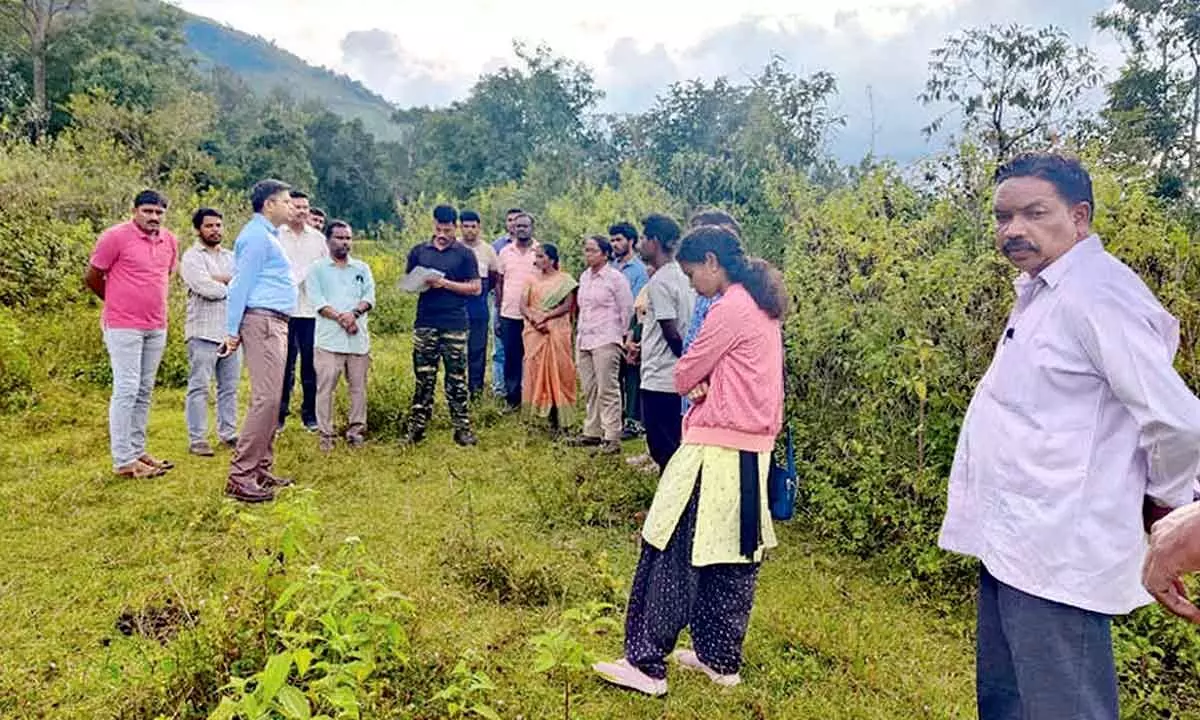 ASR dist police crackdown on ganja cultivation