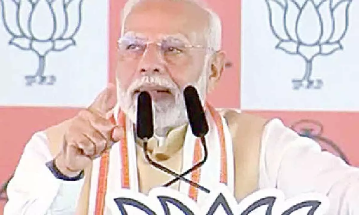 Modi attacks Congress for its anti-quota stance