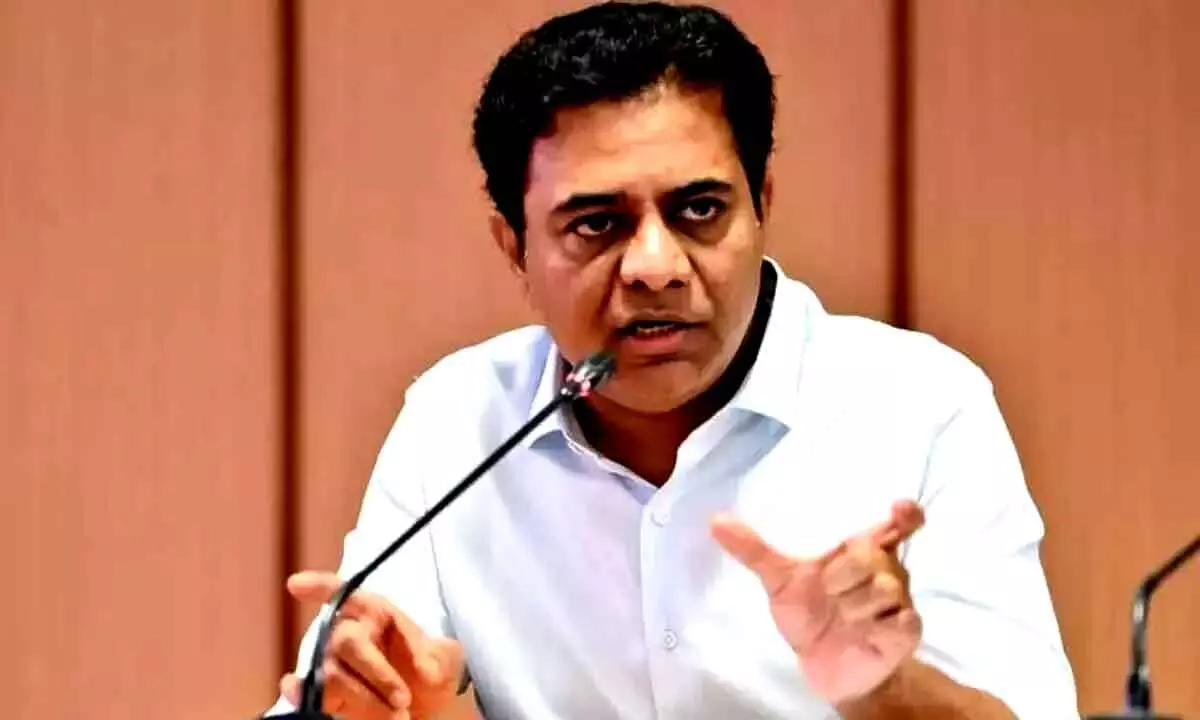 KTR in Delhi to Discuss Allegations of Tender Irregularities