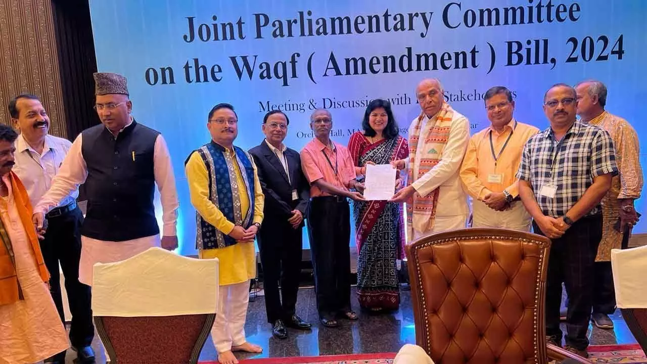 JPC on Waqf Bill holds meeting with stakeholders