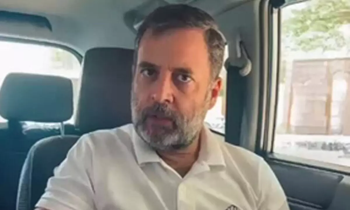 Rahul Gandhi apologies to people of Mahas Chikhli after plane glitch forces rally cancellation