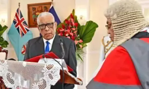Lalabalavu sworn in as President of Fiji