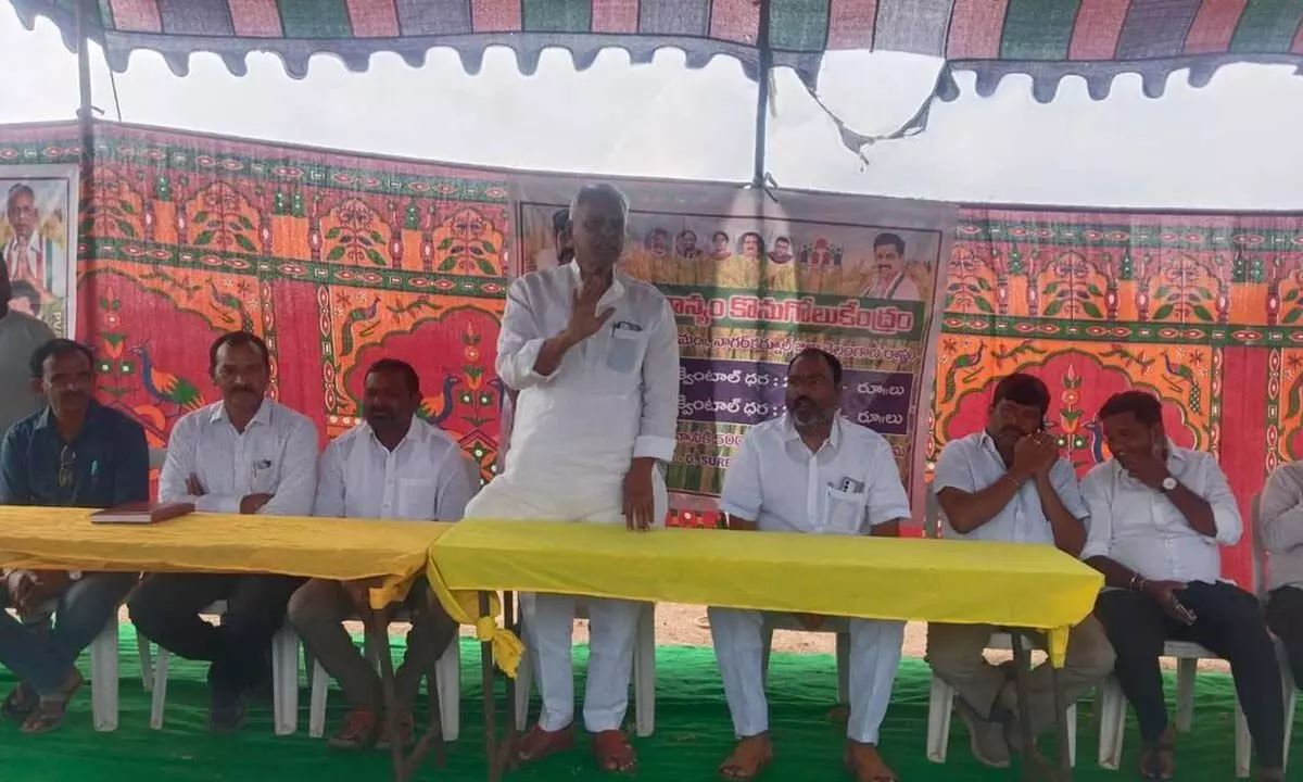 Government Will Procure Every Grain Grown by Farmers - MLC Kuchukulla Damodar Reddy