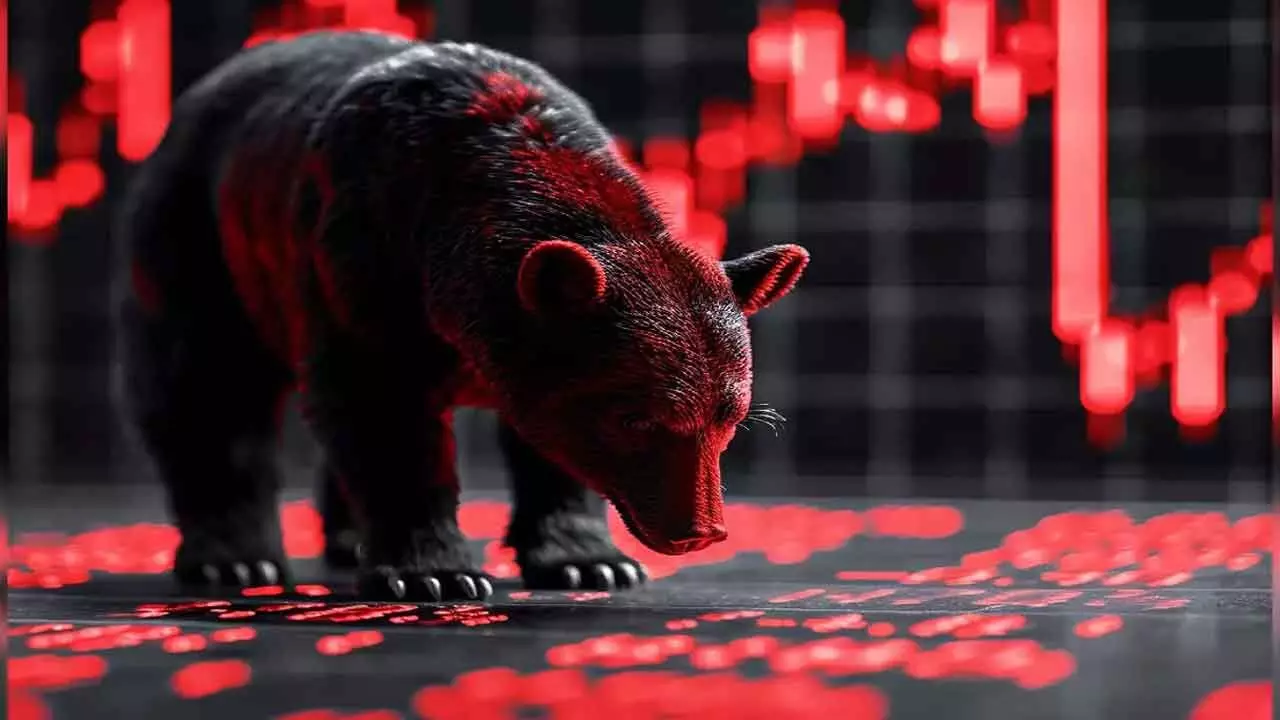 Bears on prowl: Key indices fall over 1.25% over high inflation