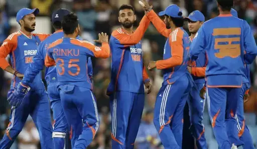 India Creates History: Breaking Records in T20 Cricket Against South Africa