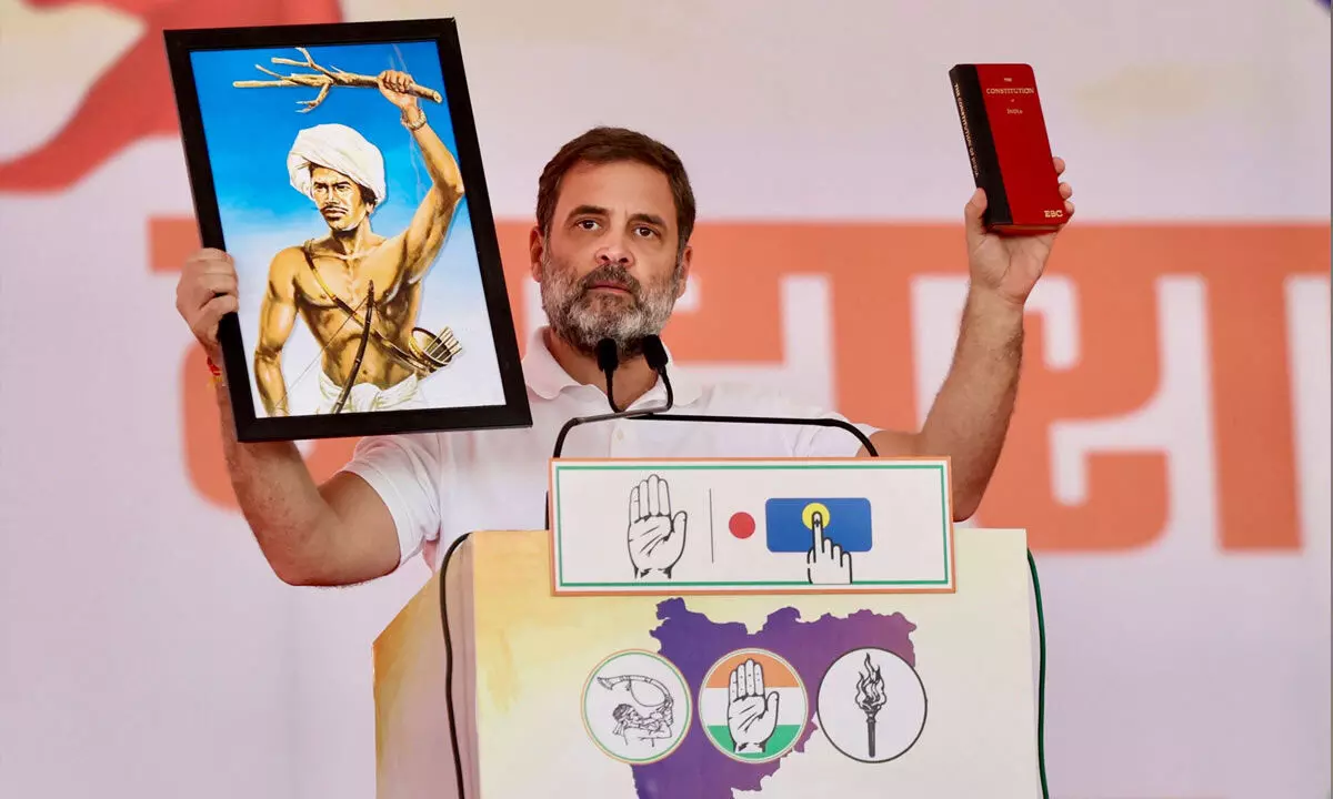 Modi never read Constitution, hence it is blank for him: Rahul