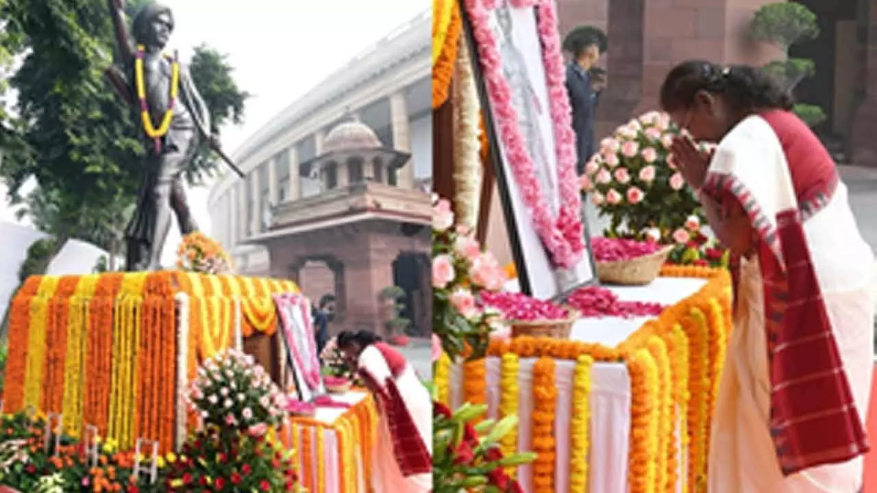 Prez Murmu pays tribute to Bhagwan Birsa Munda on Janjatiya Gaurav Divas