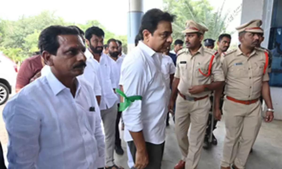 K.T. Rama Rao calls on farmers arrested for attack on Vikarabad officials