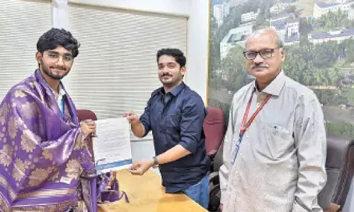 SRKR student to attend conference at Harvard College