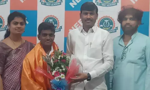 Vagdevi Jr College student selected for national basketball tourney