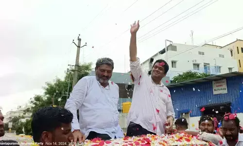 AHUDA chief Varun gets grand welcome