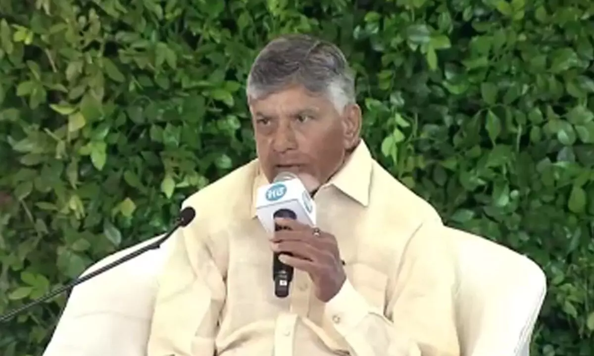 Chandrababu stresses on deregulation in telecom sector at Hindustan Times conference