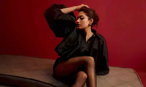 Rashmikasparks buzz on Grazia cover page