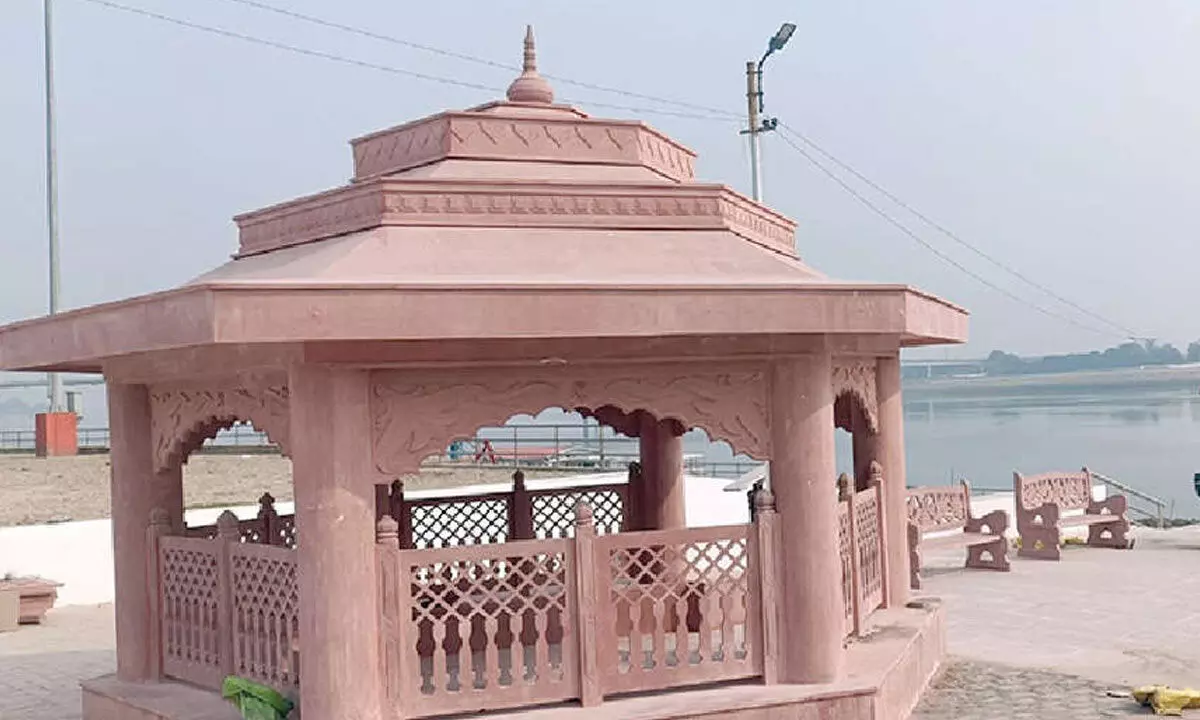 Seven iconic ghats undergo makeover for Mahakumbh