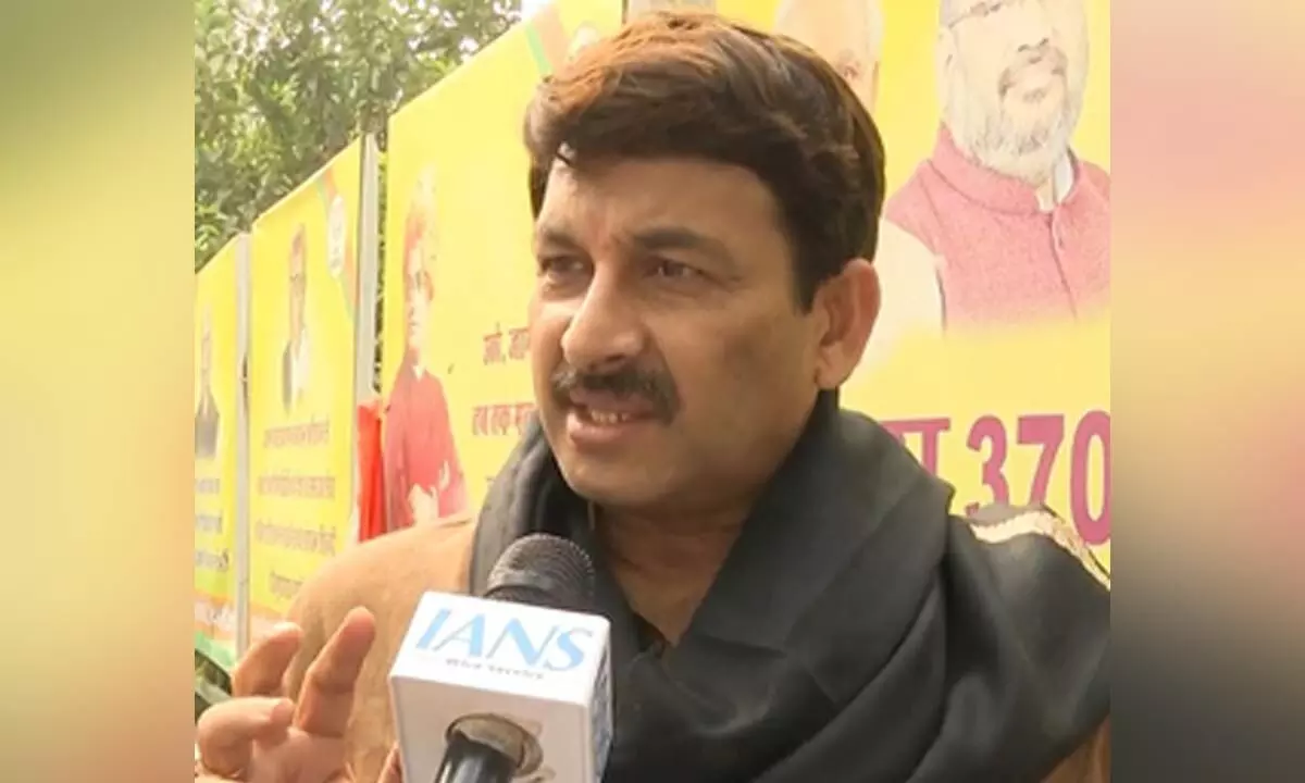 Manoj Tiwari criticises AAP, promises double-engine govt in Delhi