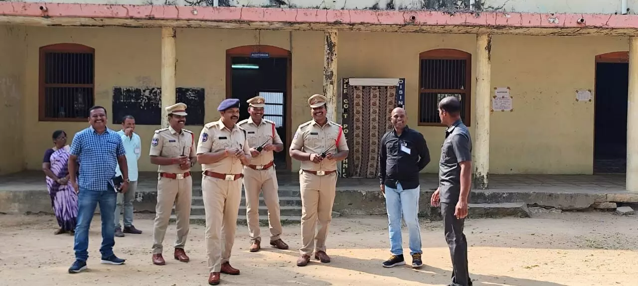 Group-III examination centers were inspected at the field level by District Collector Adarsh ​​Surabhi, SP Raula Giridhar IPS Wanaparthy