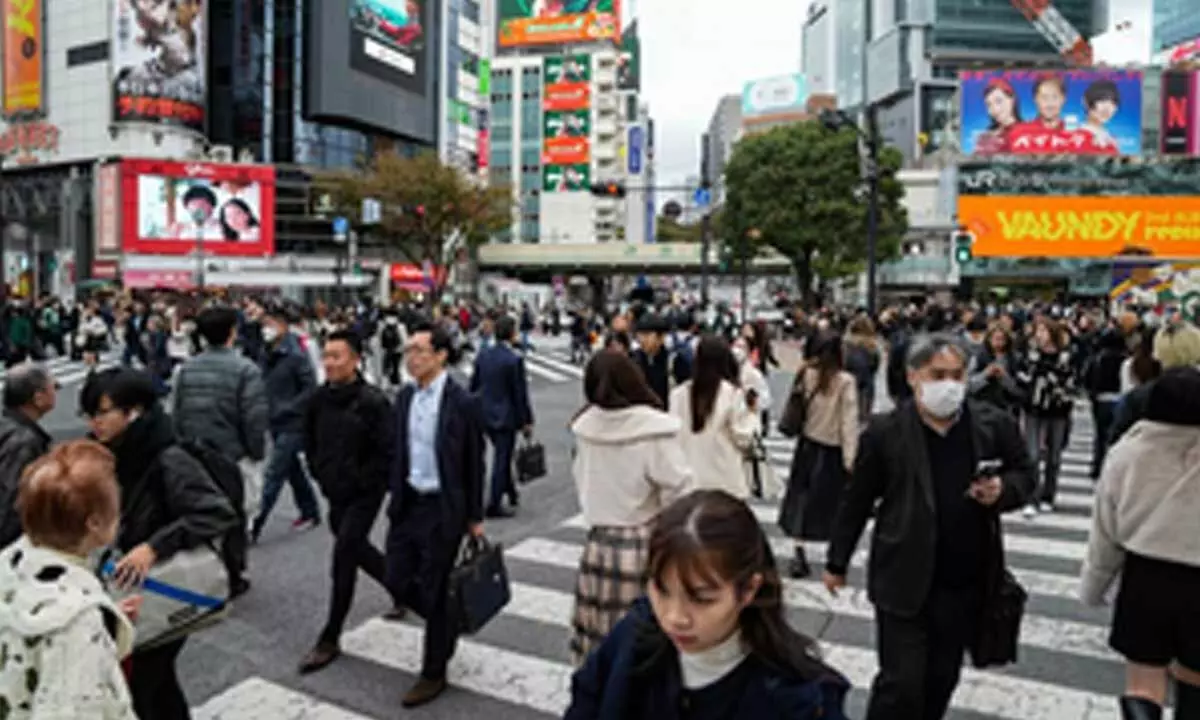 Japan sees nationwide temperature drop