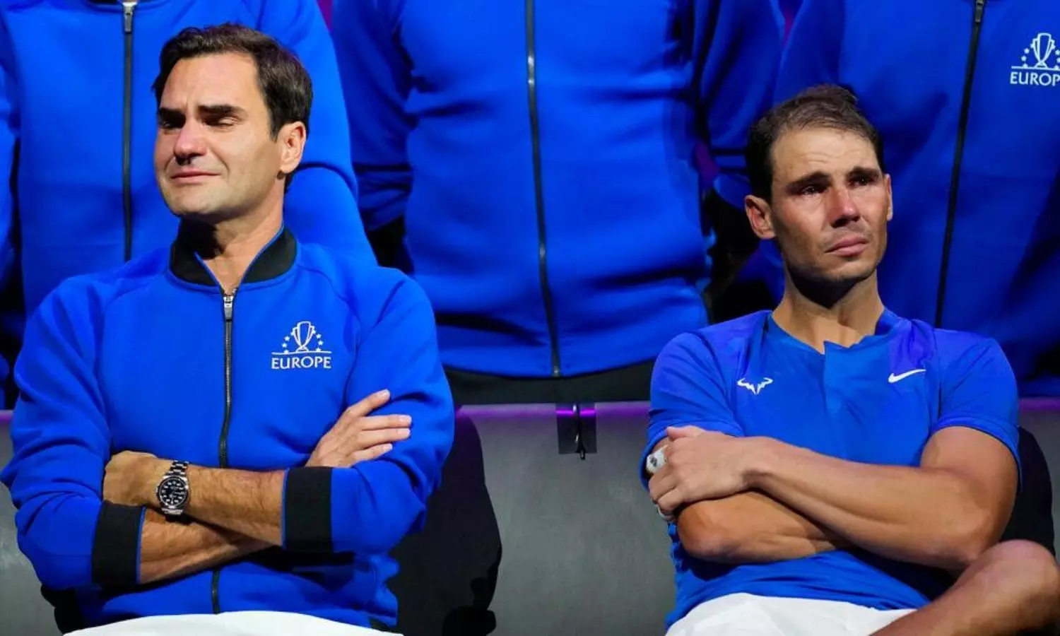 Rafael Nadal gets emotional tribute from Roger Federer