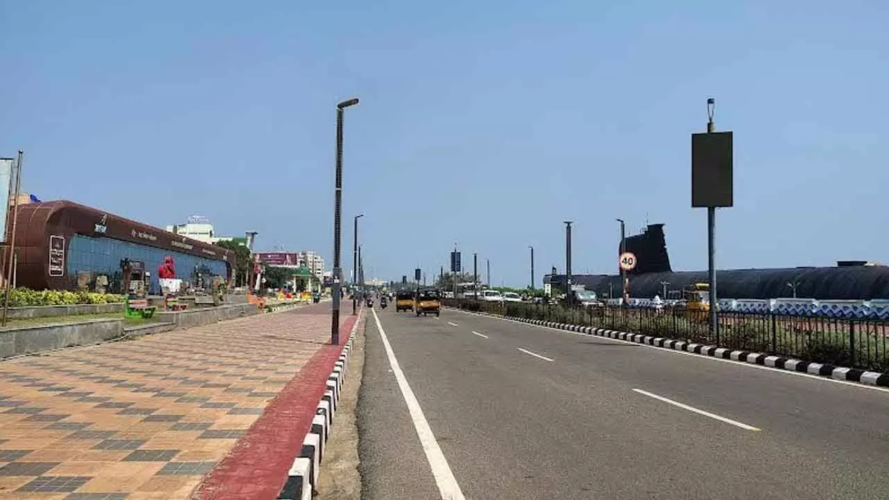 A stretch of 253.55-km-long roads to be developed in Vizag