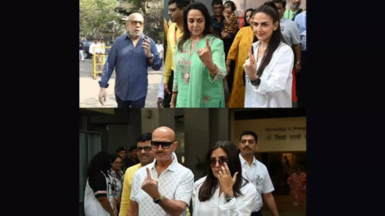 Paresh Rawal, Hema Malini, Rakesh Roshan cast their votes for Maharashtra elections