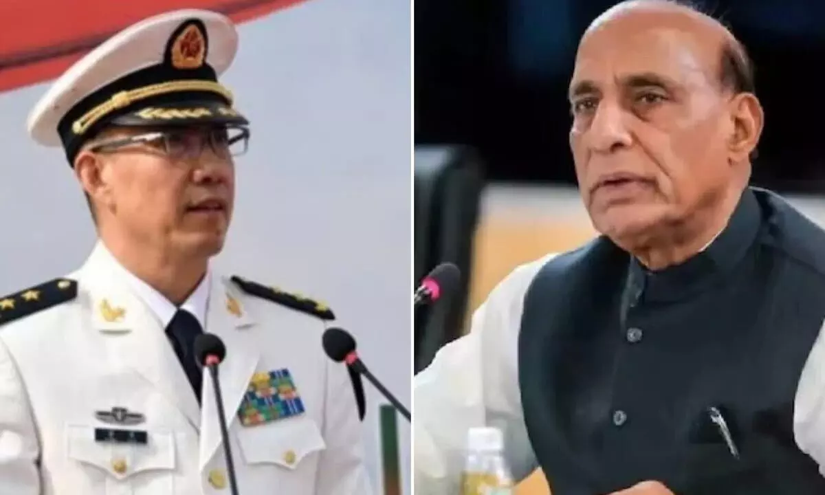 Rajnath Singh Meets Chinese Defence Minister Dong Jun In Vientiane Amid Border Disengagement Developments