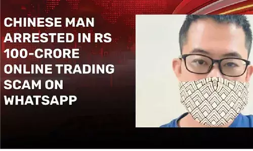 Police arrests Chinese natl for cyber fraud