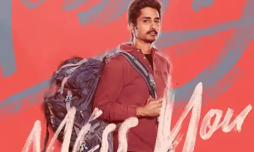 Siddharths Romantic Drama Miss You Set to Hit Theaters on November 29