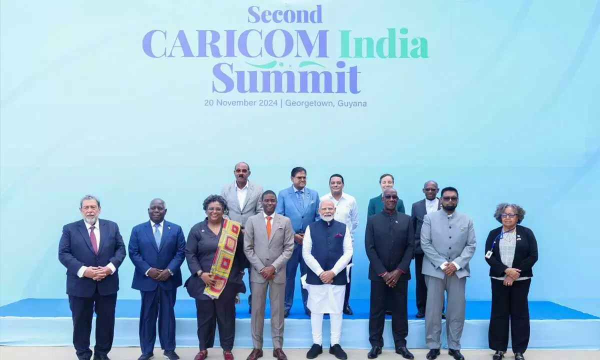 PM Modi meets top leaders of Caribbean nations in Guyana, discusses bilateral cooperation