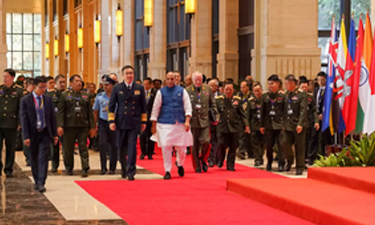 Every nation must embrace Buddhist doctrine of peaceful co-existence: Rajnath Singh at ASEAN meeting