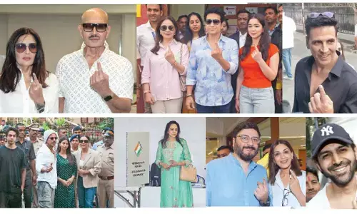 Voting festival for Bollywood celebs