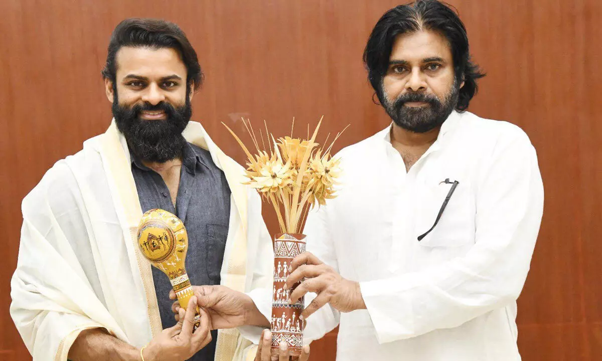 Sai Durgha Tej gets special gift