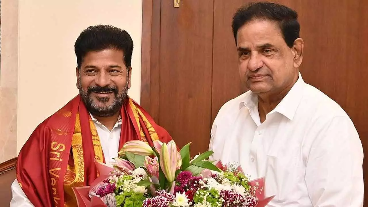 TTD chairman meets Telangana CM