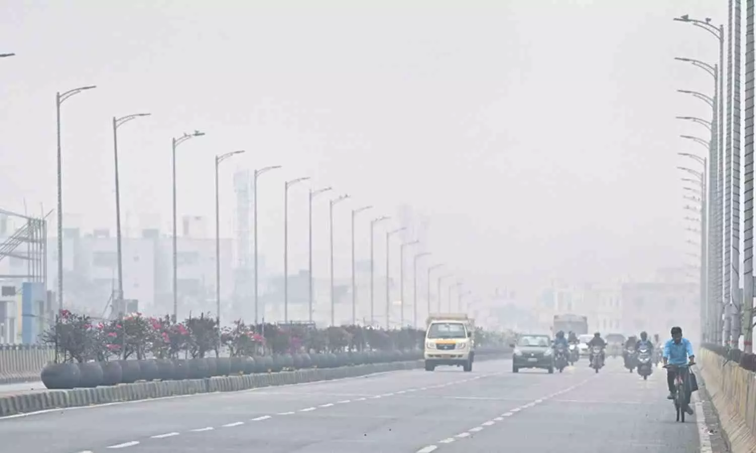 Hyderabads Air Quality Worsens as Winter Settles In | AQI Levels Reach Moderate Range