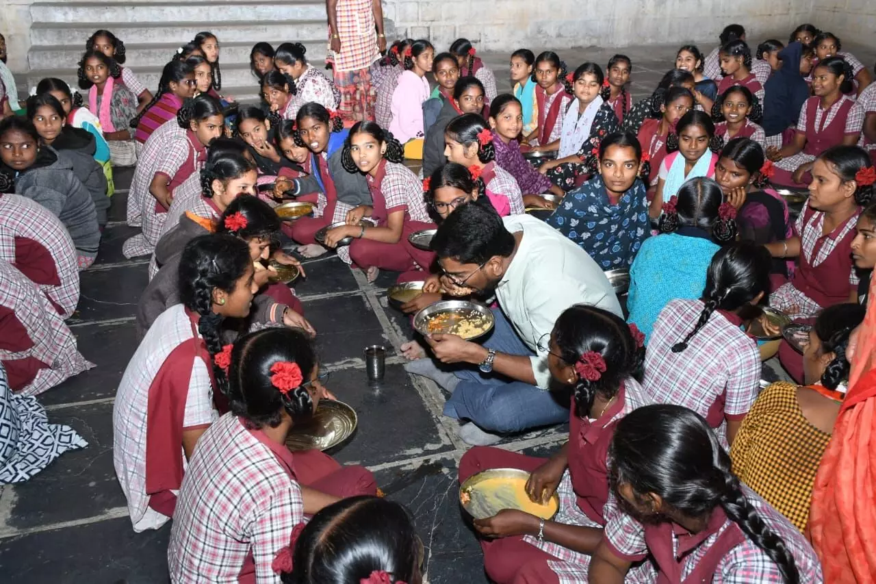 Wanaparthy District Collector Adarsh Surabhi Orders Precautions to Ensure Safe Mid-Day Meals